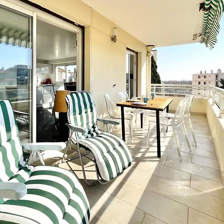 Le Panoramique - 4 Pieces Centre Apartment Cannes